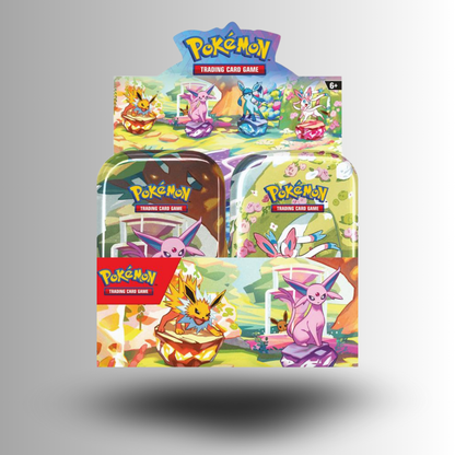 Prismatic Evolutions Mini Tin