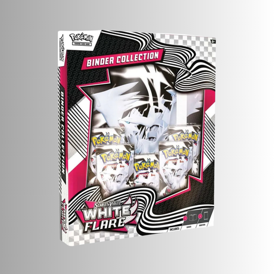 White Flare Binder Collection