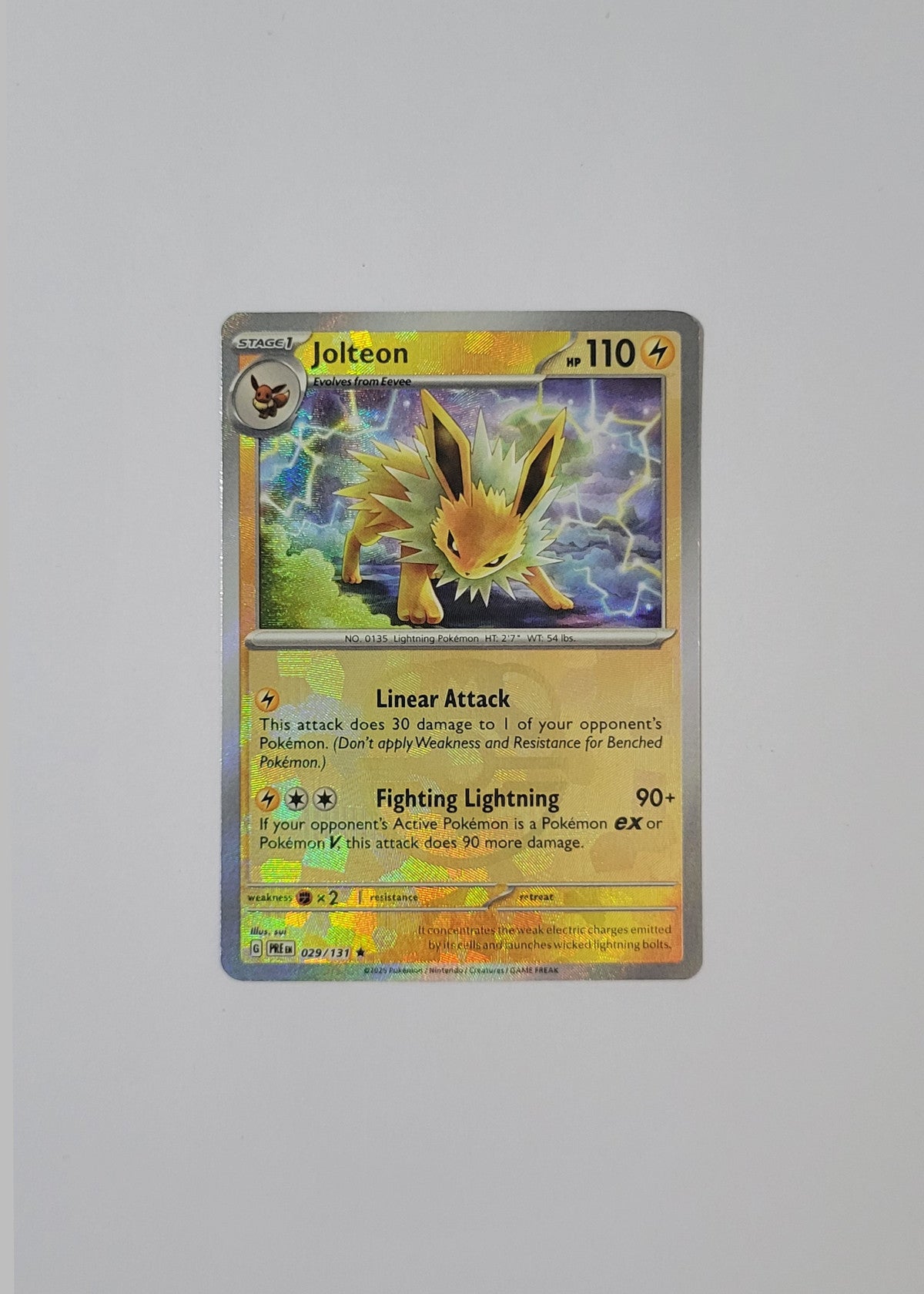 Jolteon 029/131 (Master Ball) - Prismatic Evolutions