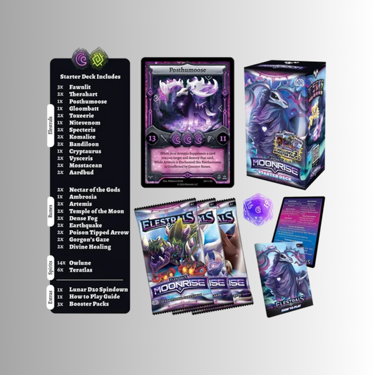 Elestrals TCG: Moonrise - Posthumoose Starter Deck (1st Edition)