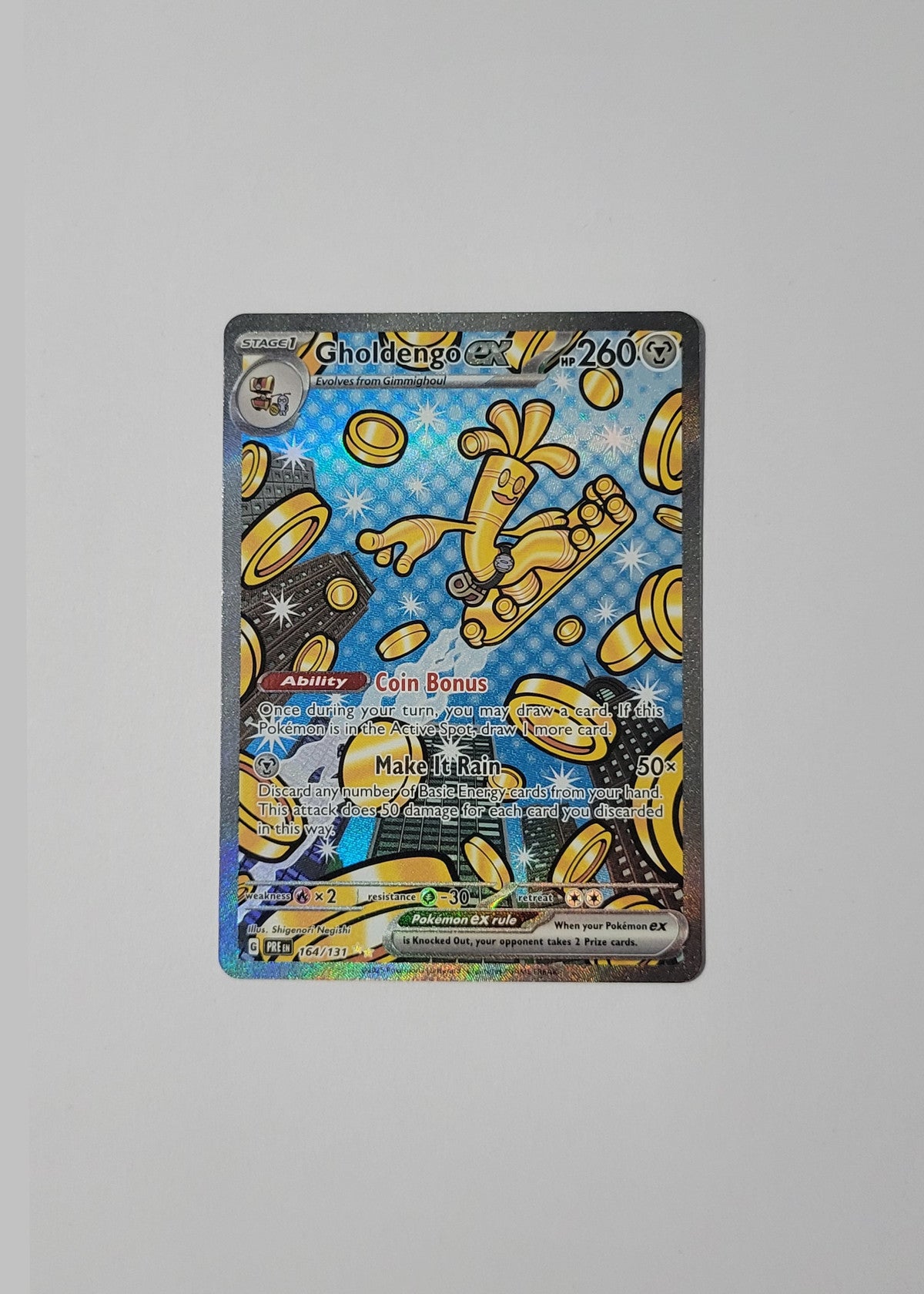 Gholdengo ex 164/131 - Prismatic Evolutions