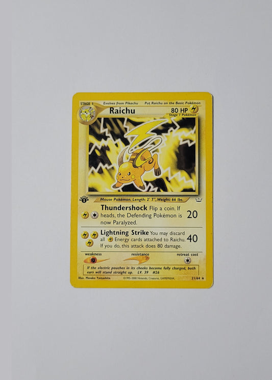 Raichu 21/64 - Neo Revelation (1st Edition)