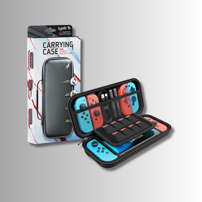 XYAB Black Hard Shell Travel Carrying Case - Nintendo Switch