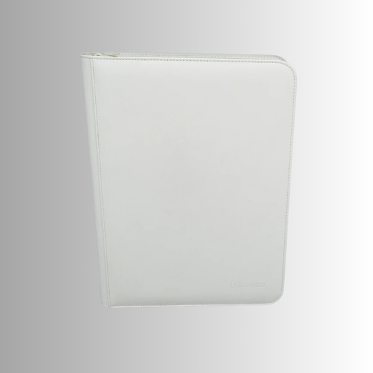 Ultra PRO White Vivid 9-Pocket Zippered PRO-Binder