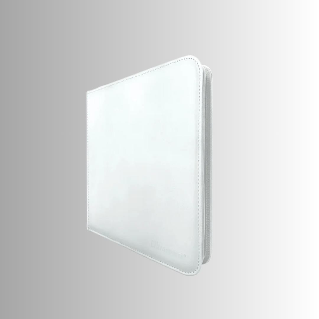 Ultra PRO White Vivid 9-Pocket Zippered PRO-Binder