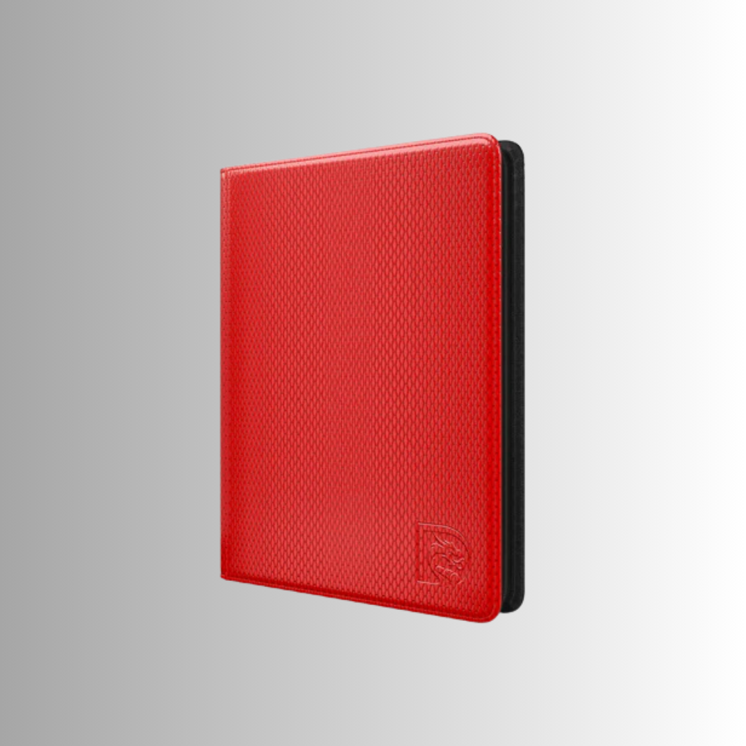 Dragonscale Z9: 9-Pocket Card Binder - Inferno Red