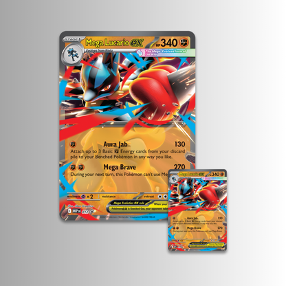 Mega Lucario ex Figure Collection