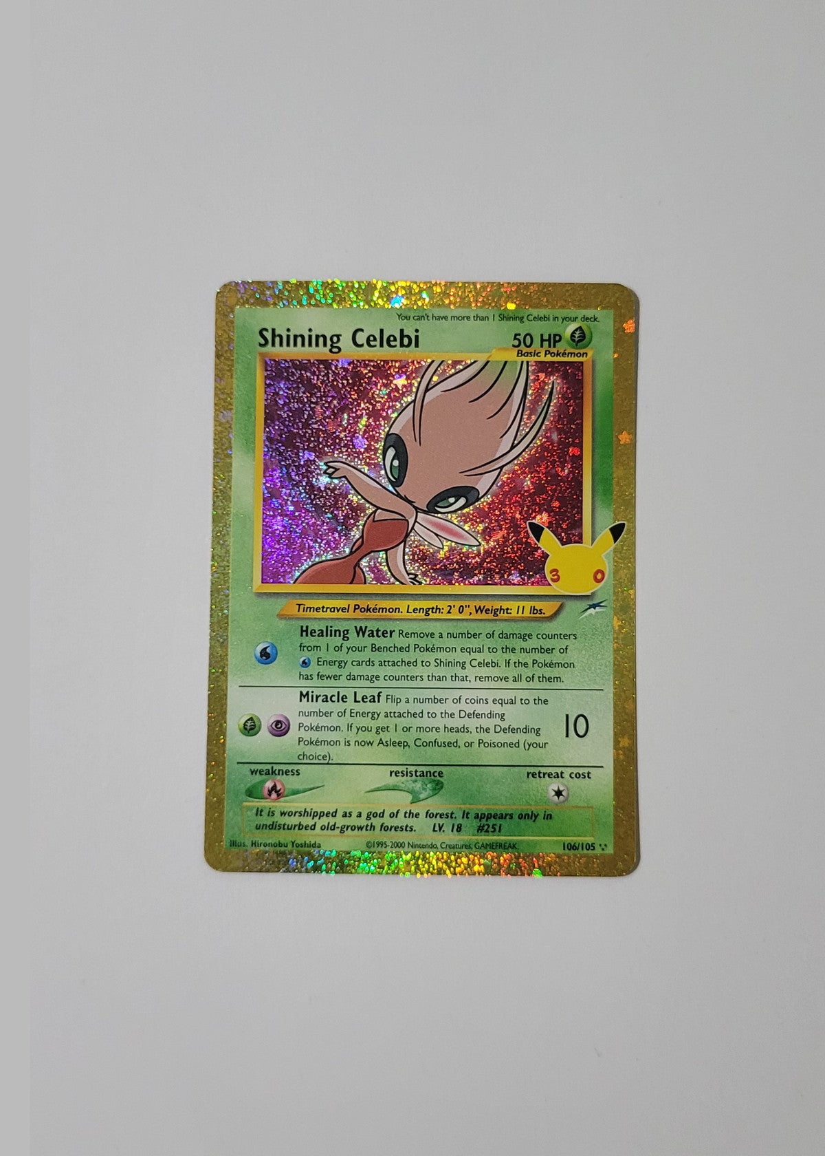 Shining Celebi 106/105 - 30th Celebration: Classic Collection