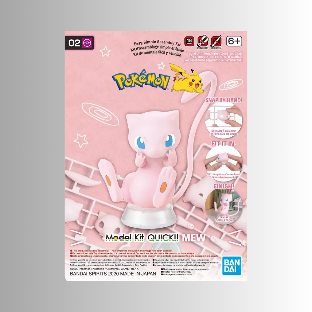 Bandai Mew Quick Model Kit