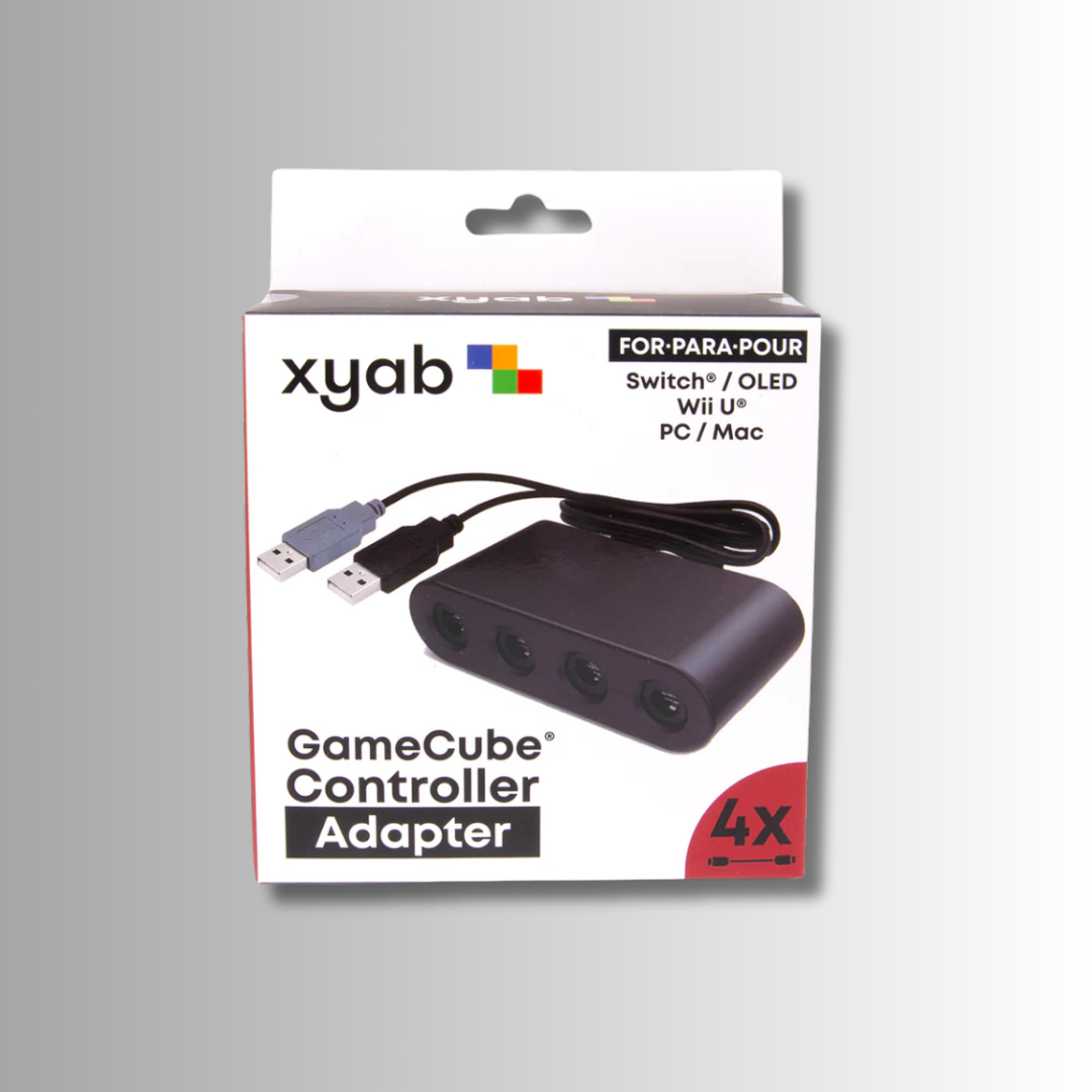 XYAB GameCube Controller Adapter - Nintendo Switch