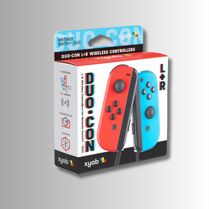 XYAB DUO CON Wireless Controllers - Nintendo Switch