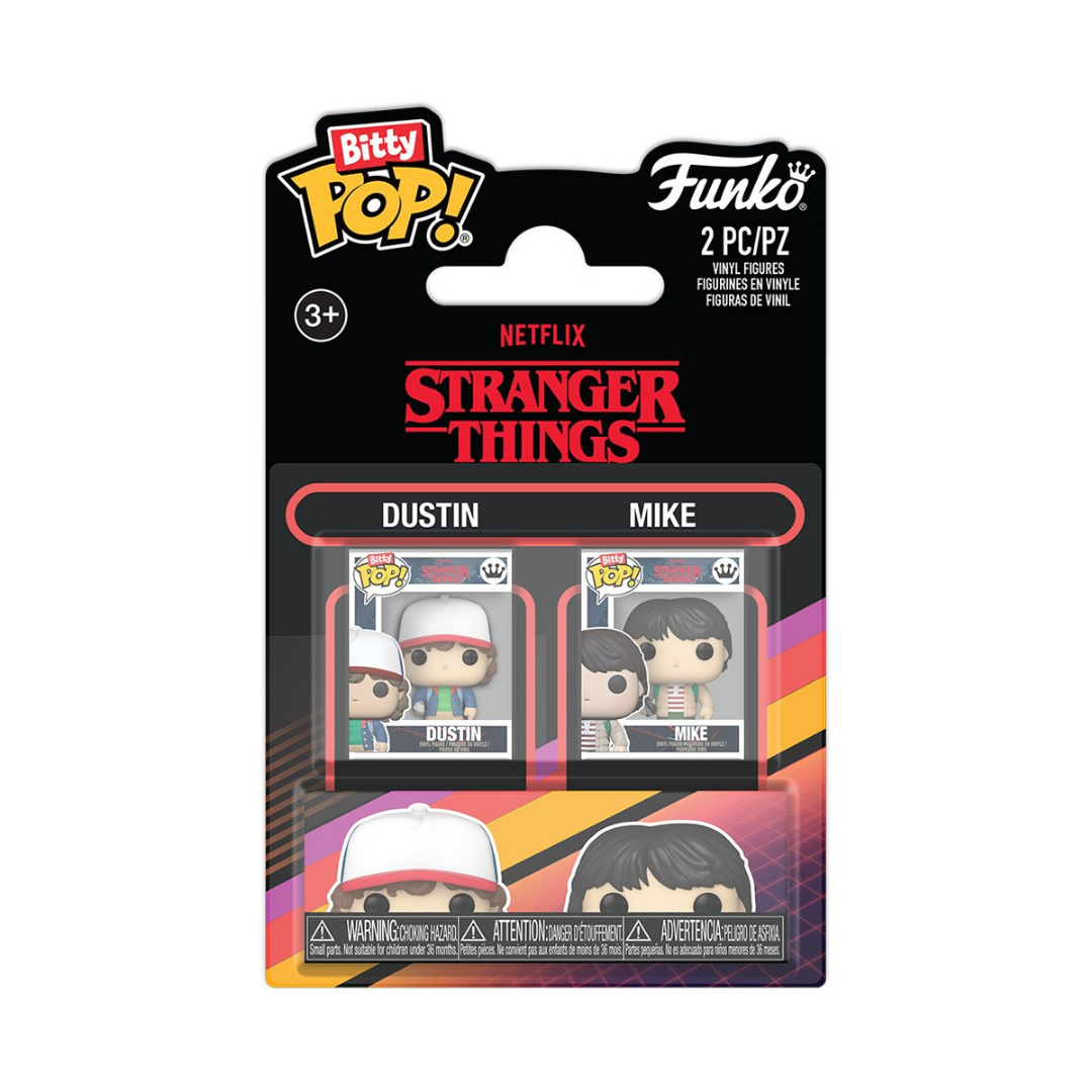Funko Bitty Pop! Stranger Things Season 1 Dustin and Mike 2-Pack