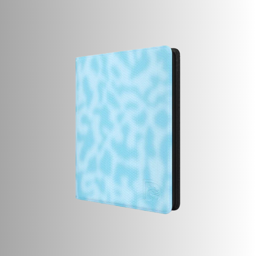 Dragonscale Z9: 9-Pocket Card Binder - Glacial Blue