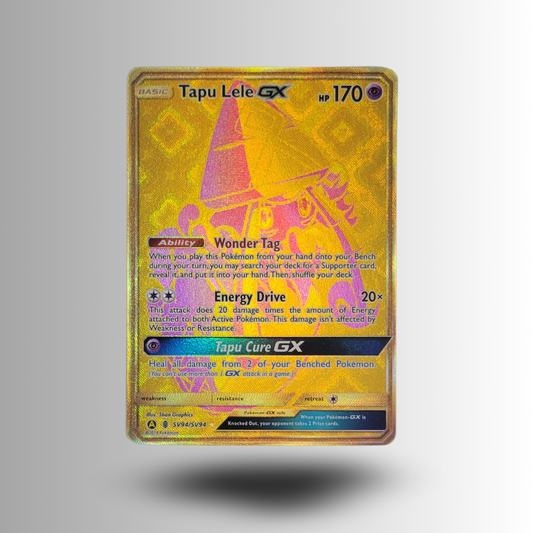 Tapu Lele GX SV094/SV094 - Shiny Full Art - Hidden Fates Shiny Vault