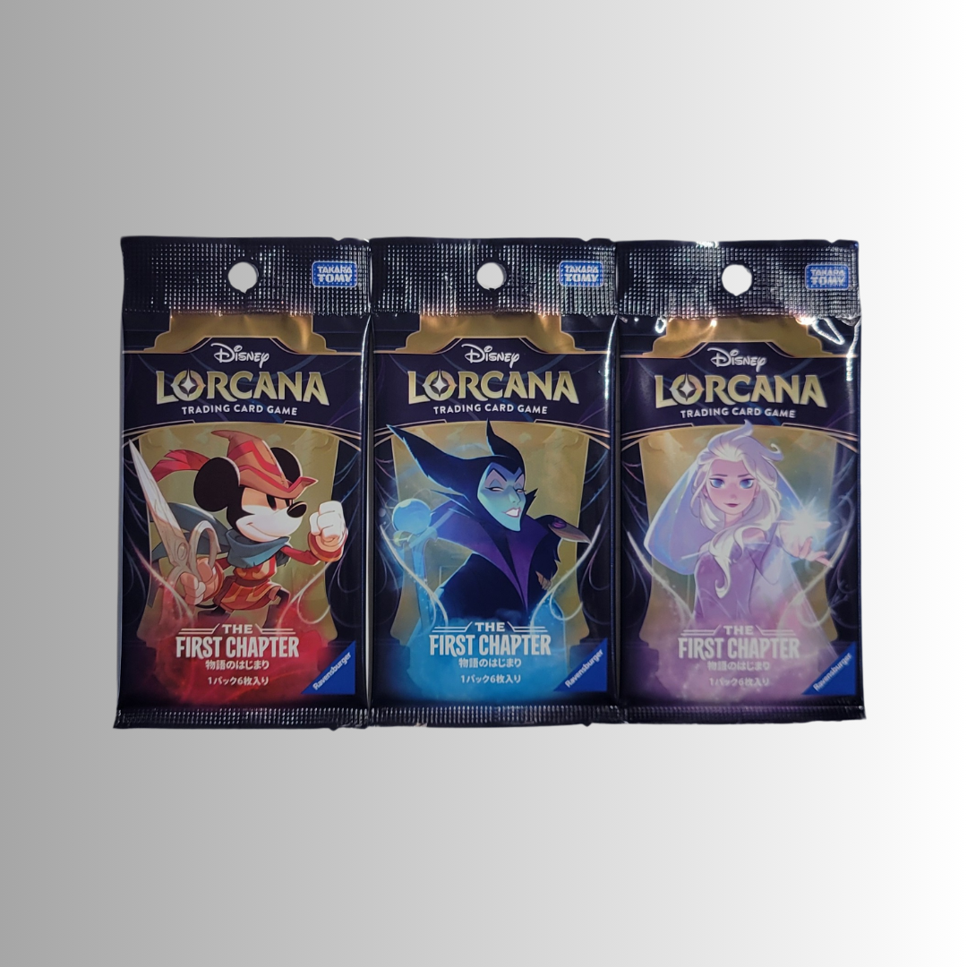 Disney Lorcana The First Chapter Booster Pack (Japanese)