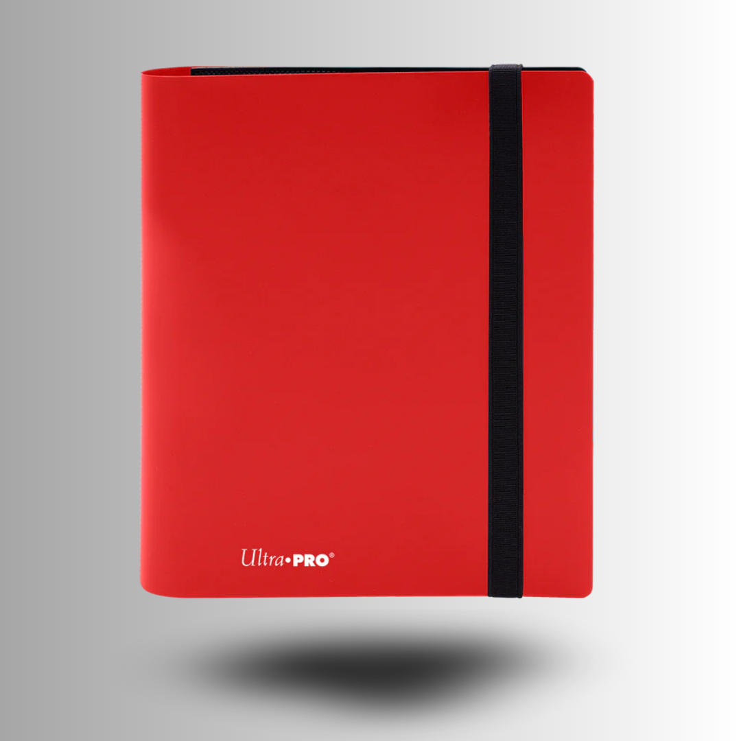 Ultra Pro Eclipse 9-Pocket PRO-Binder Apple Red