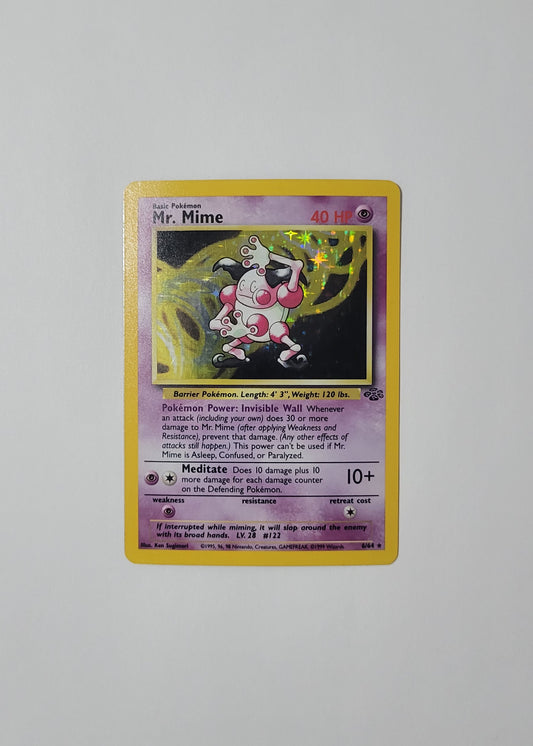 Mr. Mime 6/64 - Holo Rare - Jungle