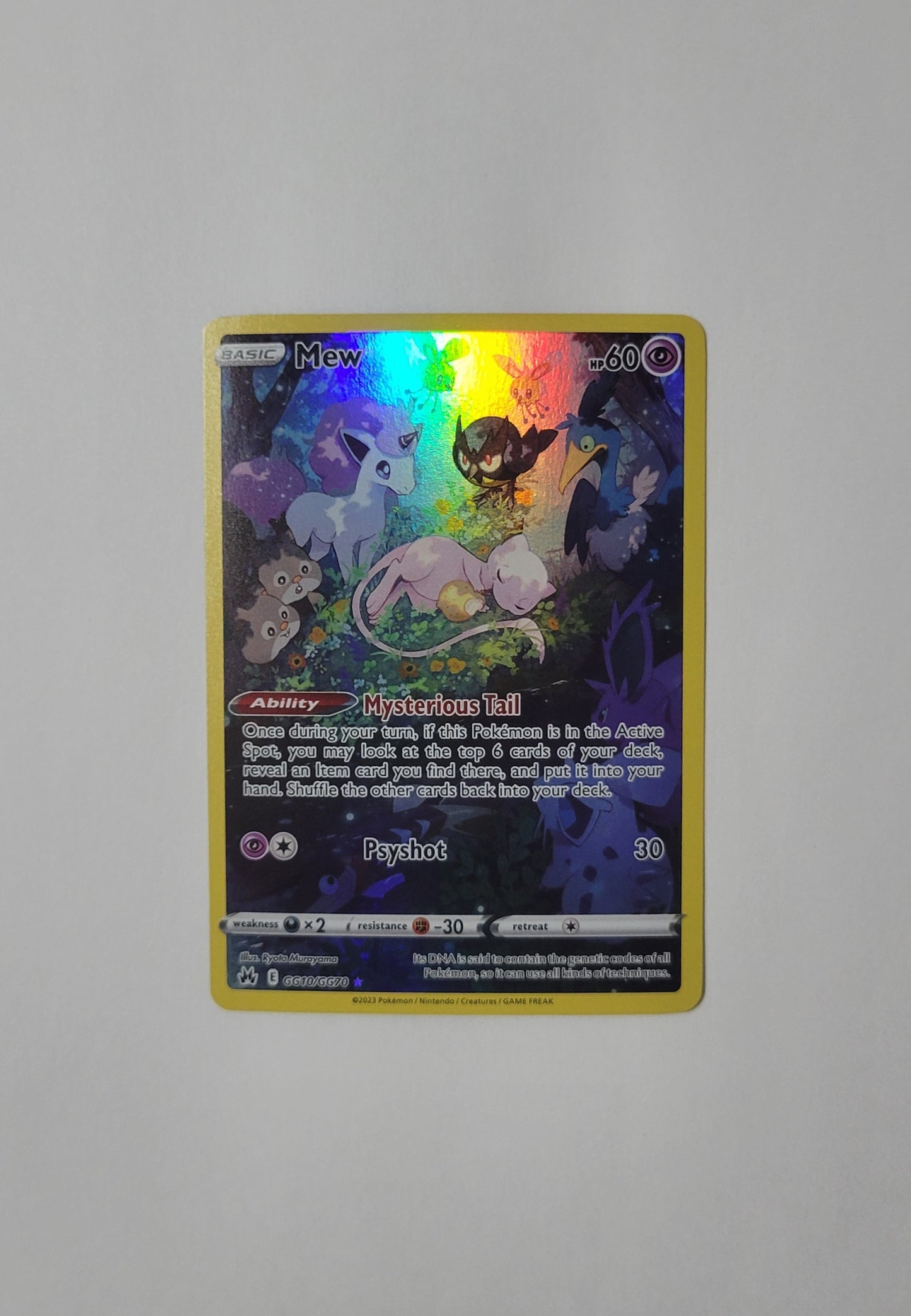 Mew GG10/GG70 - Crown Zenith: Galarian Gallery