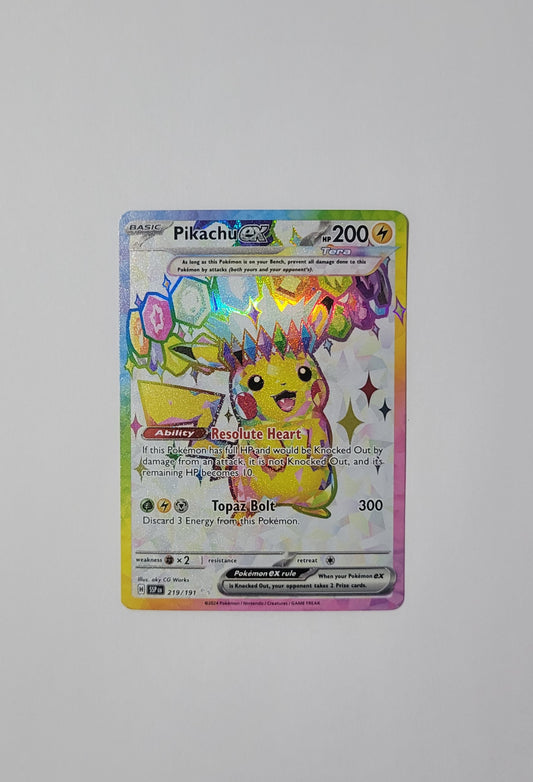Pikachu ex 219/191 - Surging Sparks