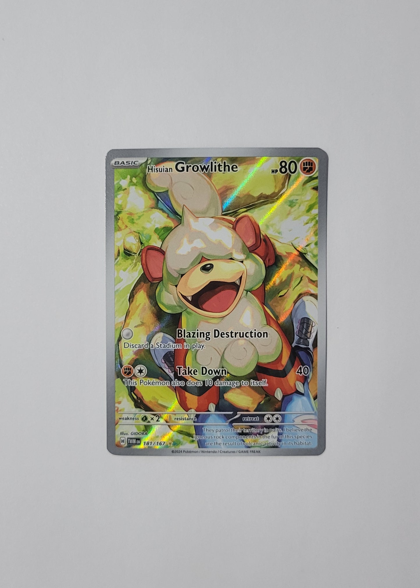 Hisuian Growlithe 181/167 - Twilight Masquerade