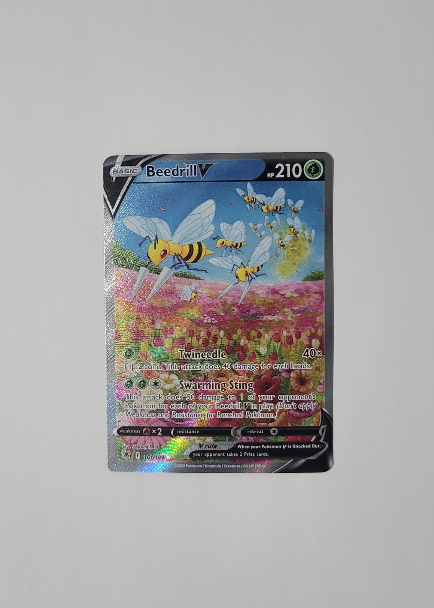 Beedrill V 161/189 - Astral Radiance