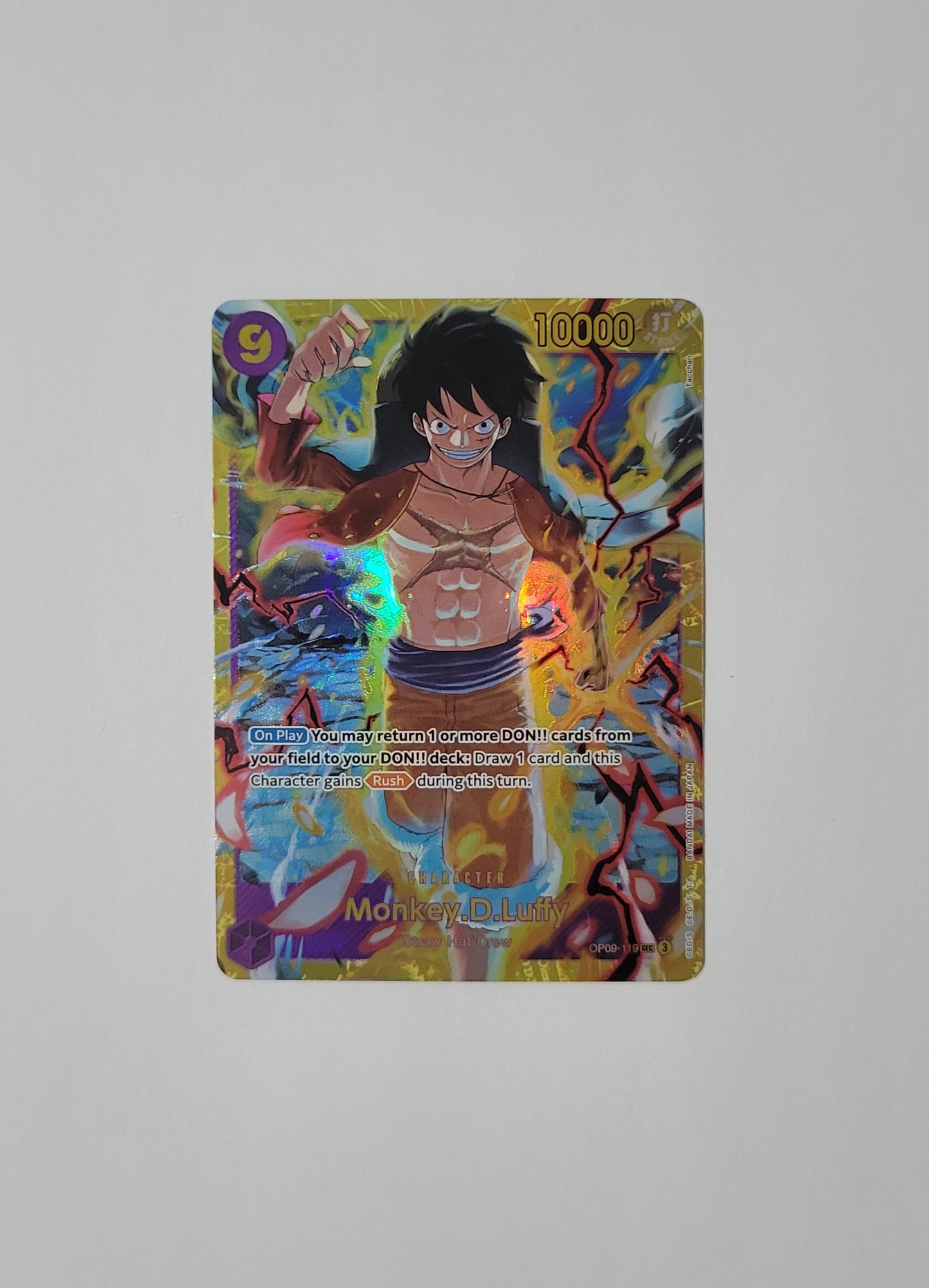 Monkey.D.Luffy OP09-119 - SEC - Emperors of the New World