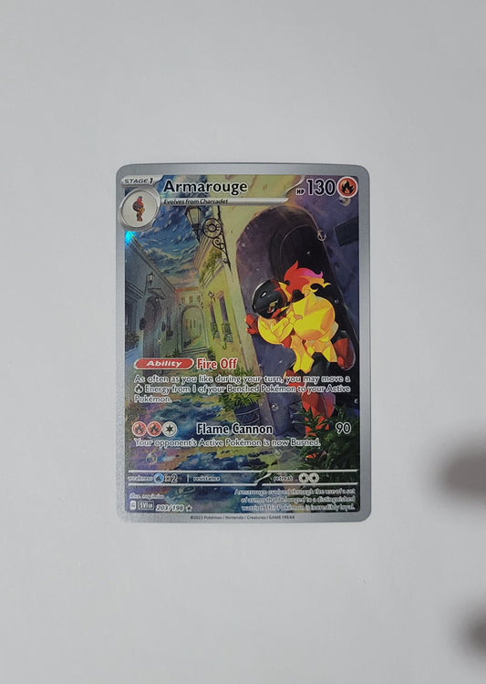Armarouge 203/198 - Illustration Rare - Scarlet & Violet