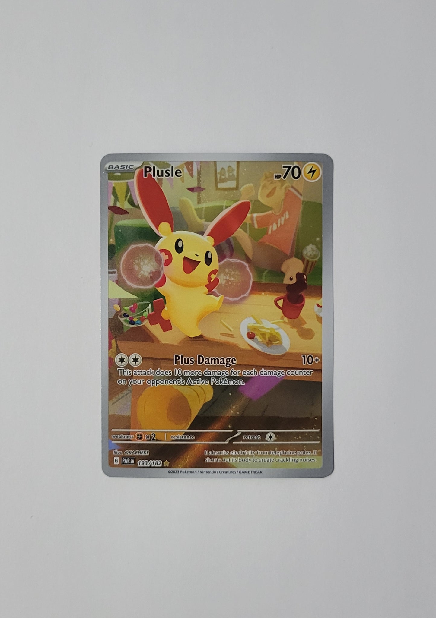 Plusle 193 - Illustration Rare - Paradox Rift