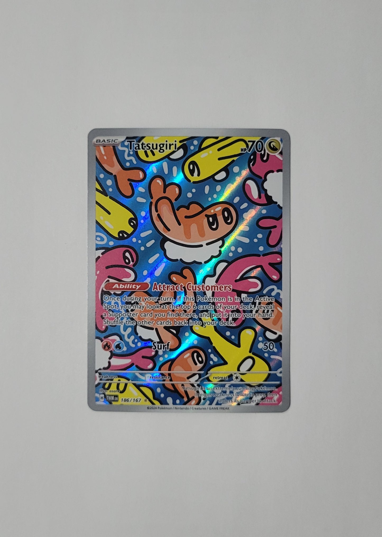 Tatsugiri 186/167 - Illustration Rare - Twilight Masquerade