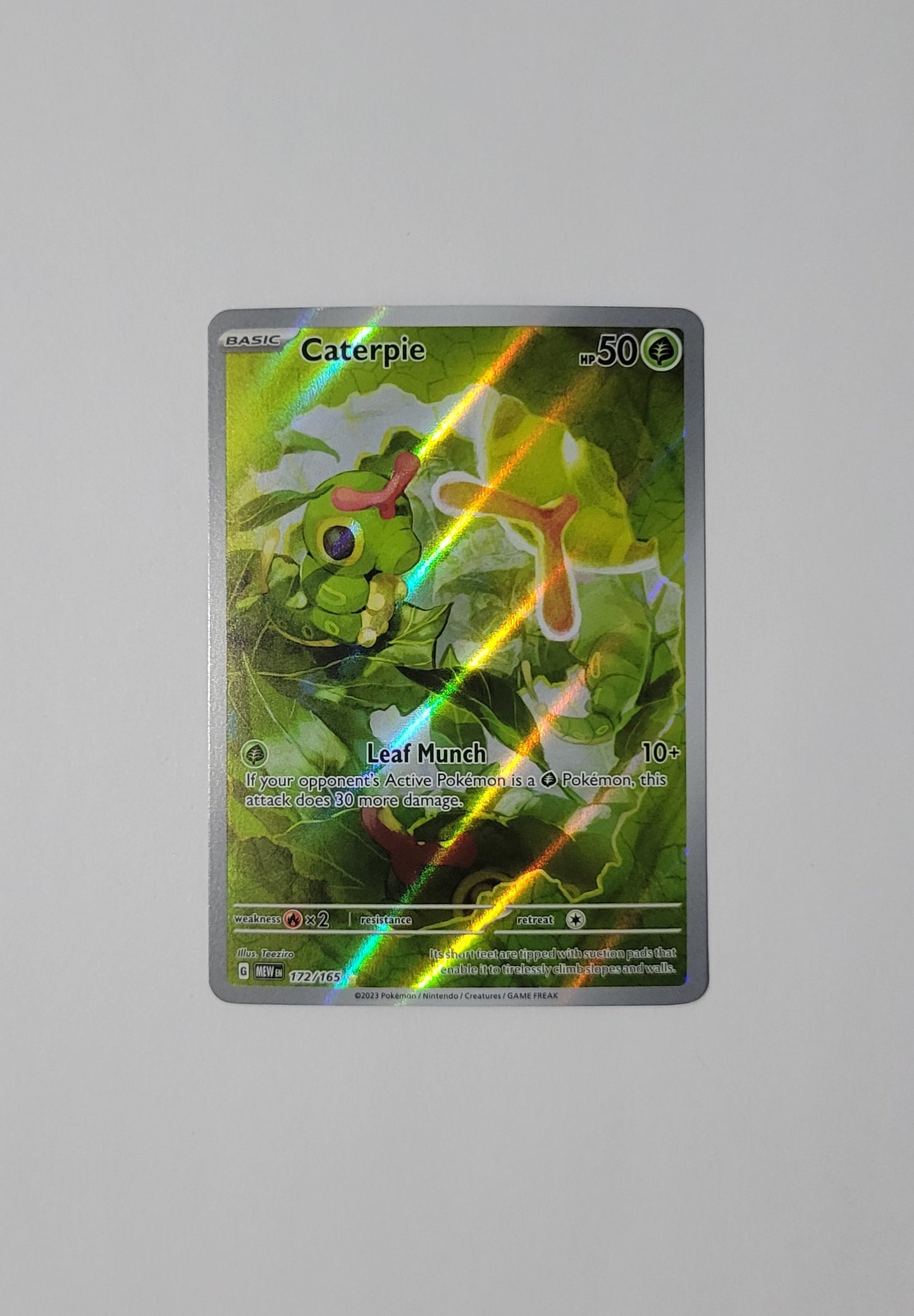 Caterpie 172/165 - Illustration Rare - 151