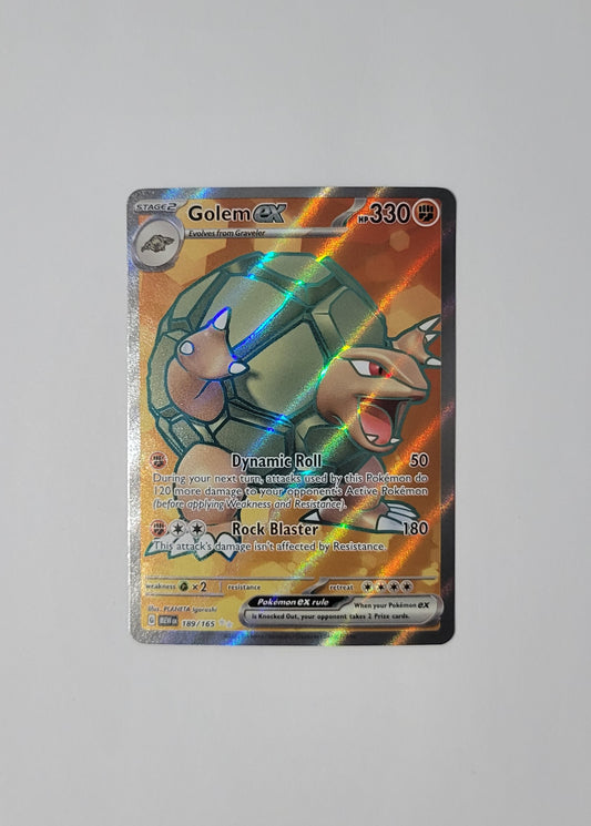 Golem ex 189/165 - Ultra Rare - 151