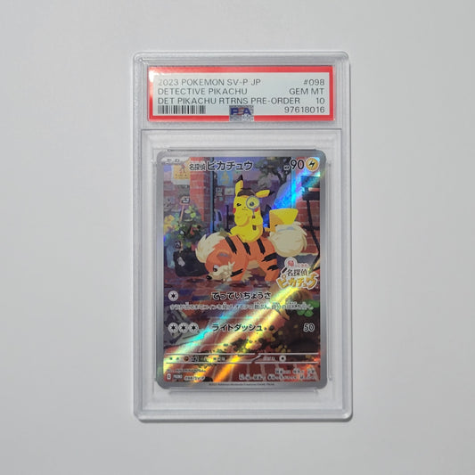 Detective Pikachu 098/SV-P - Promo - PSA 10