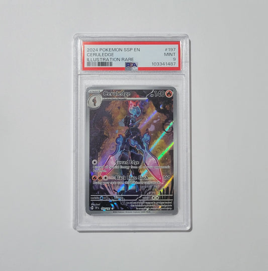 Ceruledge 197/191 - Surging Sparks - PSA 9