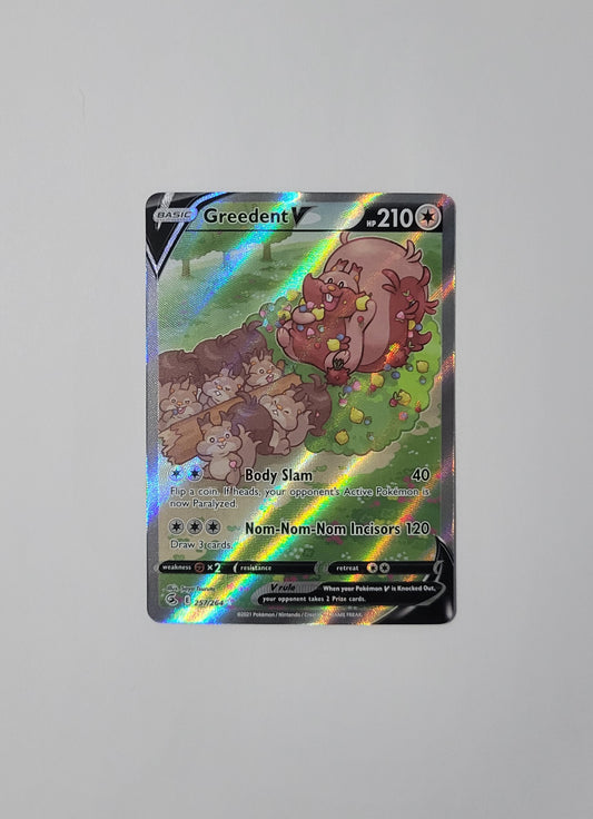 Greedent V 257/264 - Ultra Rare - Fusion Strike