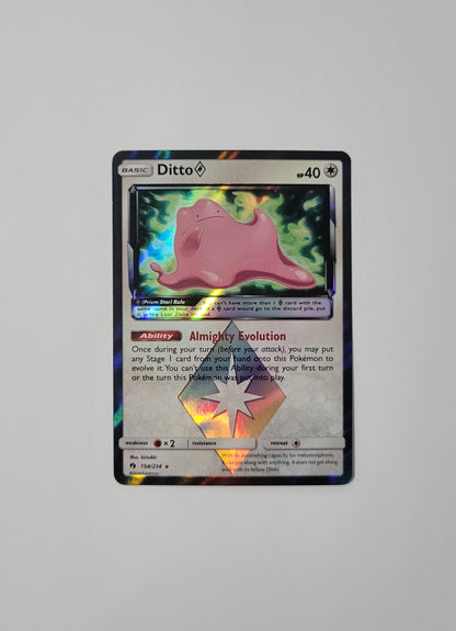 Ditto 154/214 - Prism Rare - Lost Thunder