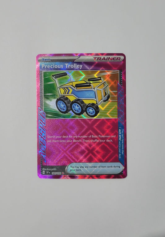 Precious Trolley 185/191 - ACE Spec Rare - Surging Sparks
