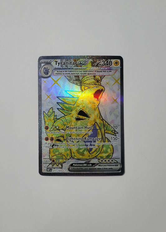 Tyranitar ex 211/197 - Ultra Rare - Obsidian Flames