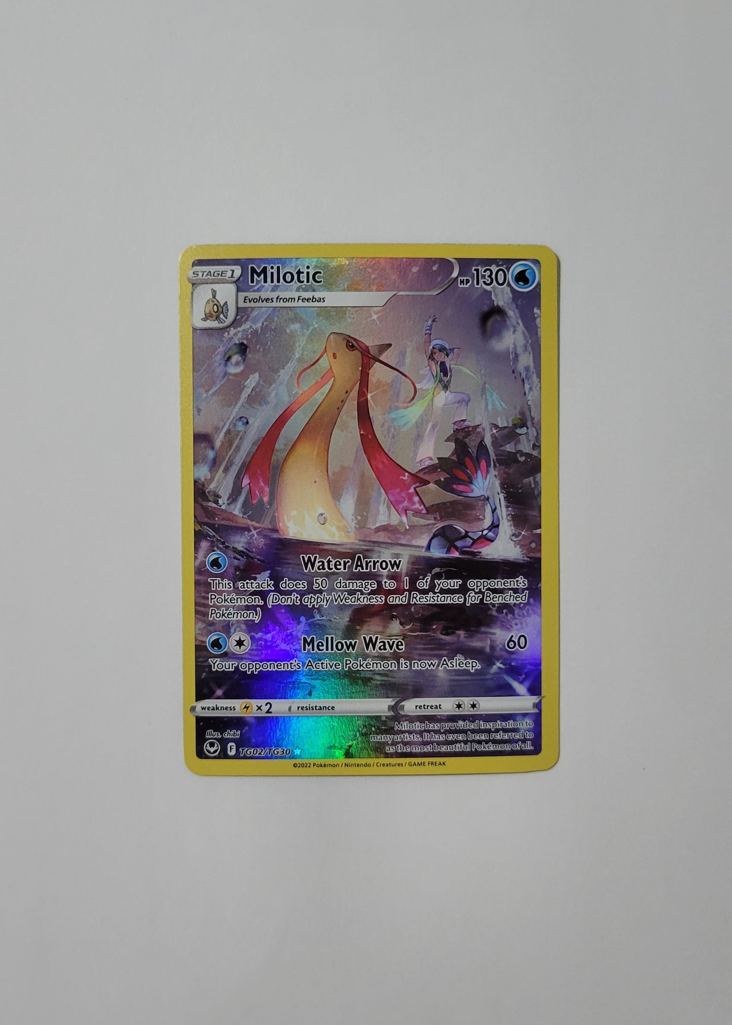 Milotic TG02/TG30 - Silver Tempest: Trainer Gallery