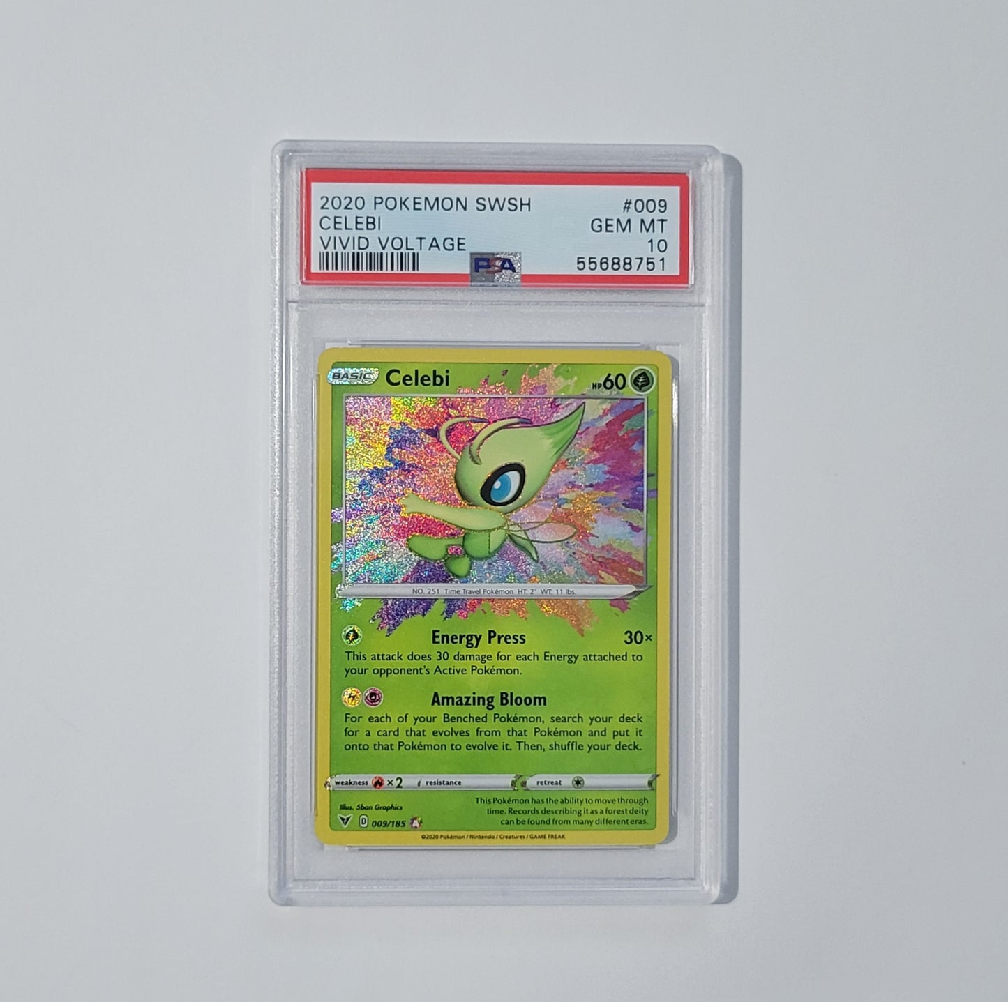 Celebi 009/185 - Vivid Voltage - PSA 10