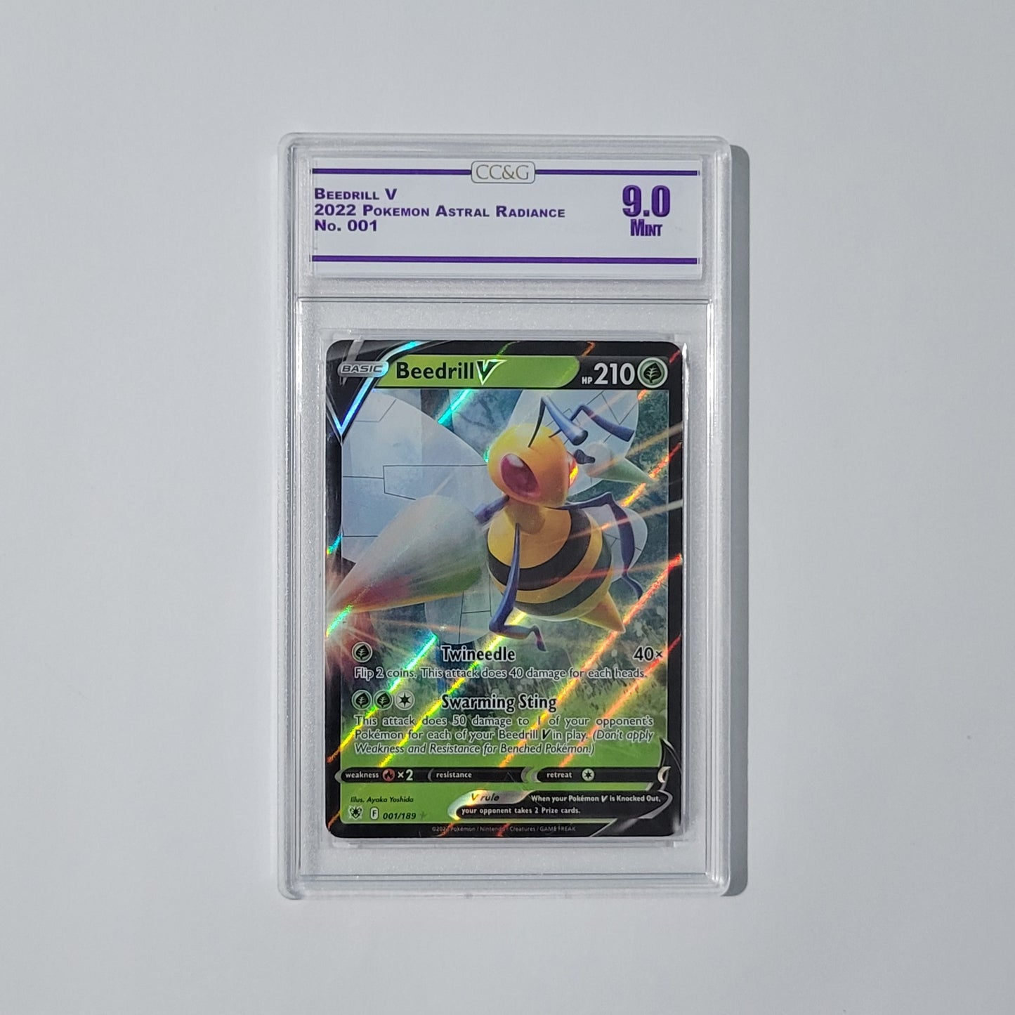 Beedrill V 001/189 - Ultra Rare - Astral Radiance - CC&G 9