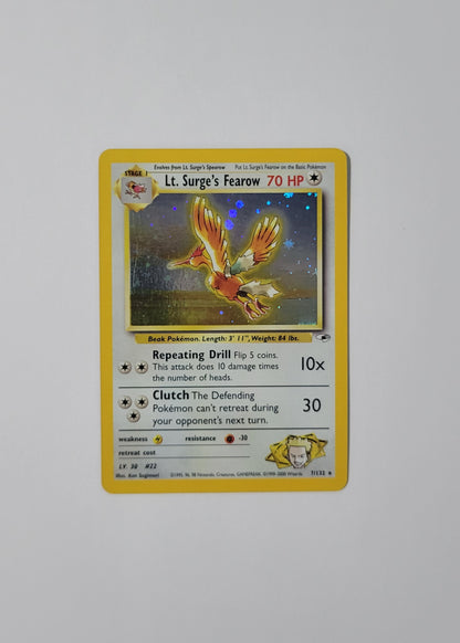 Lt. Surge's Fearow 7/132 - Gym Heroes