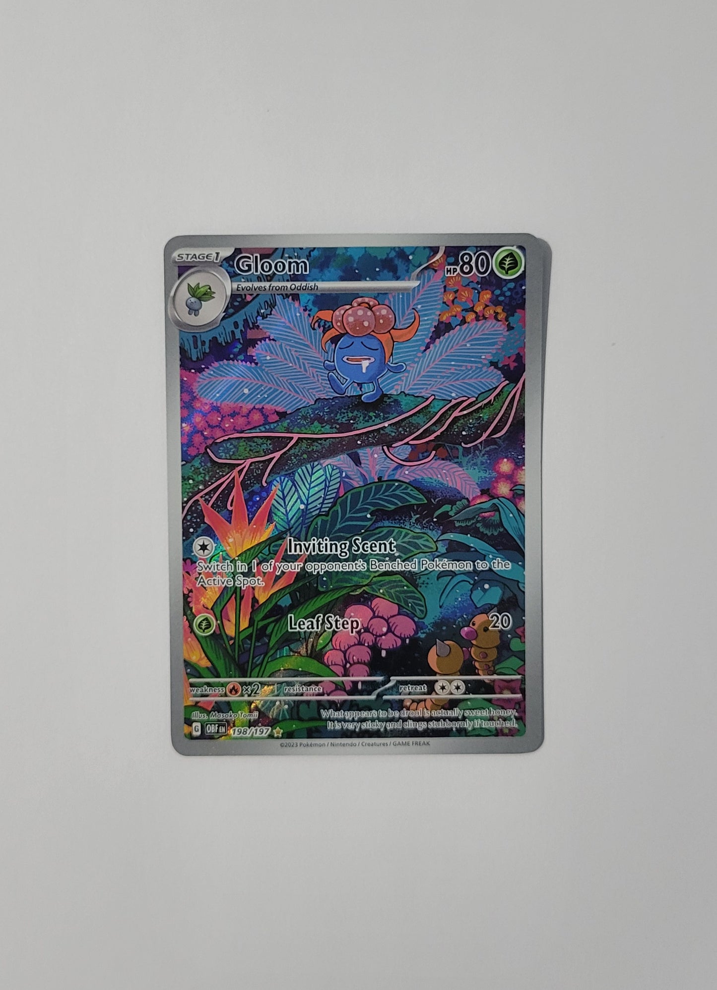 Gloom 198/197 - Illustration Rare - Obsidian Flames