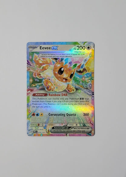 Eevee ex 075/131 - Double Rare - Prismatic Evolutions
