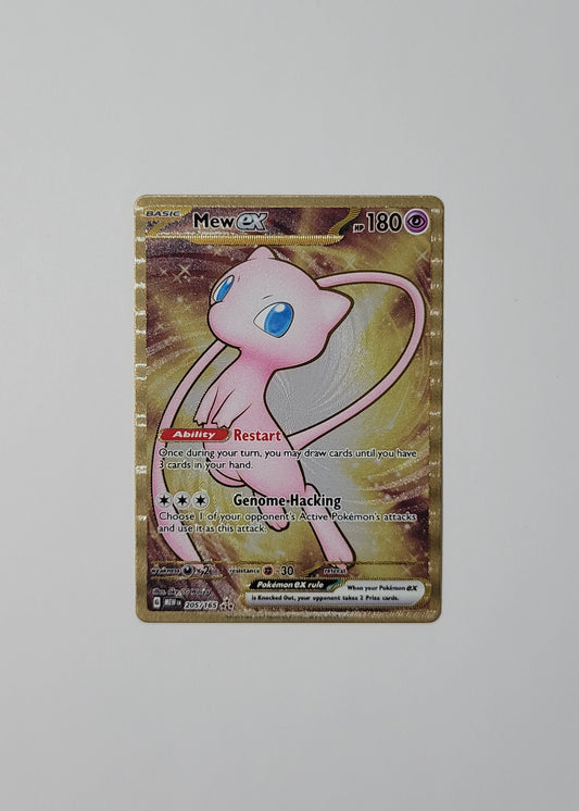 Mew ex 205/165 - Hyper Rare (Metal) - 151