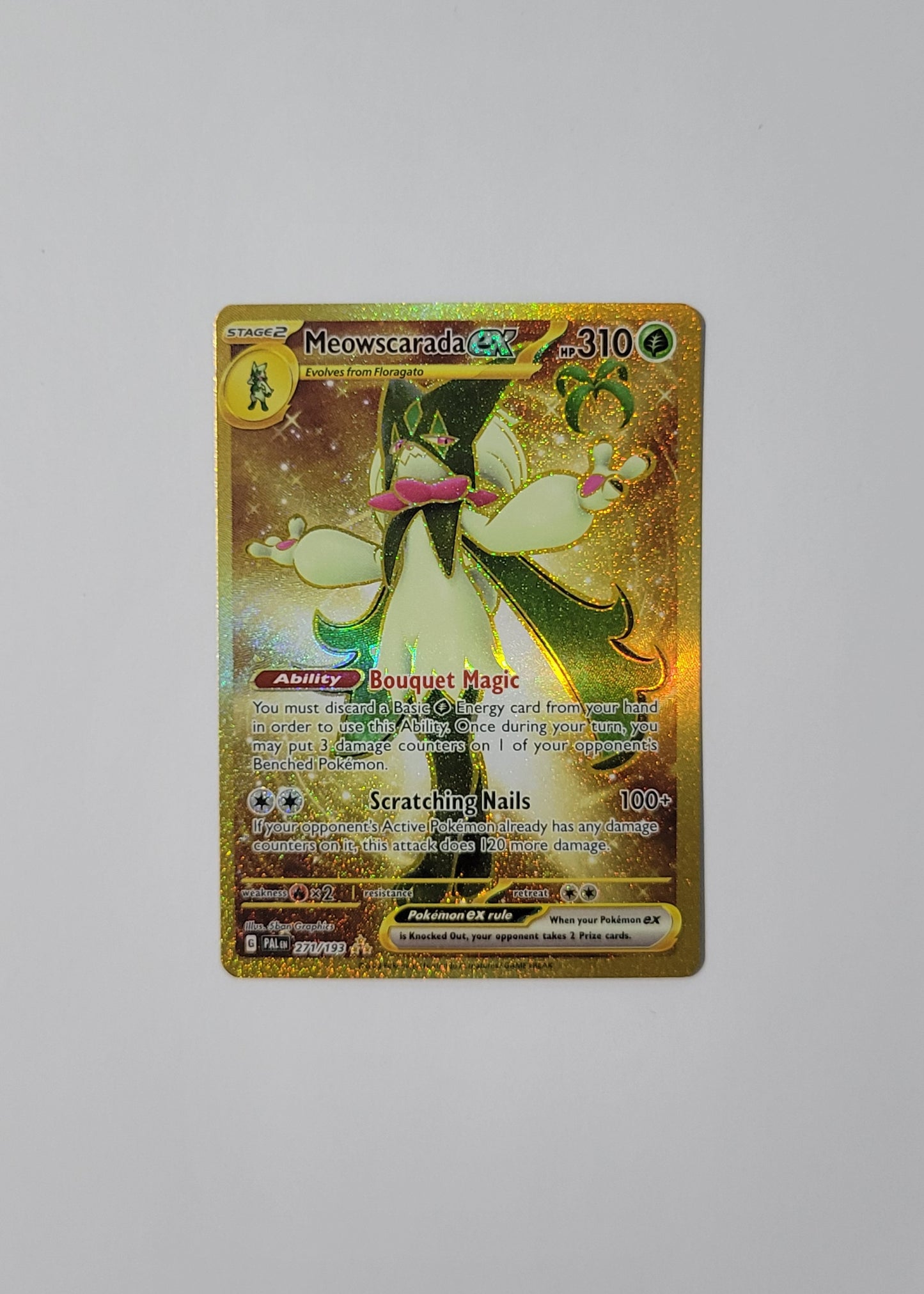 Meowscarada ex 271/193  - Paldea Evolved