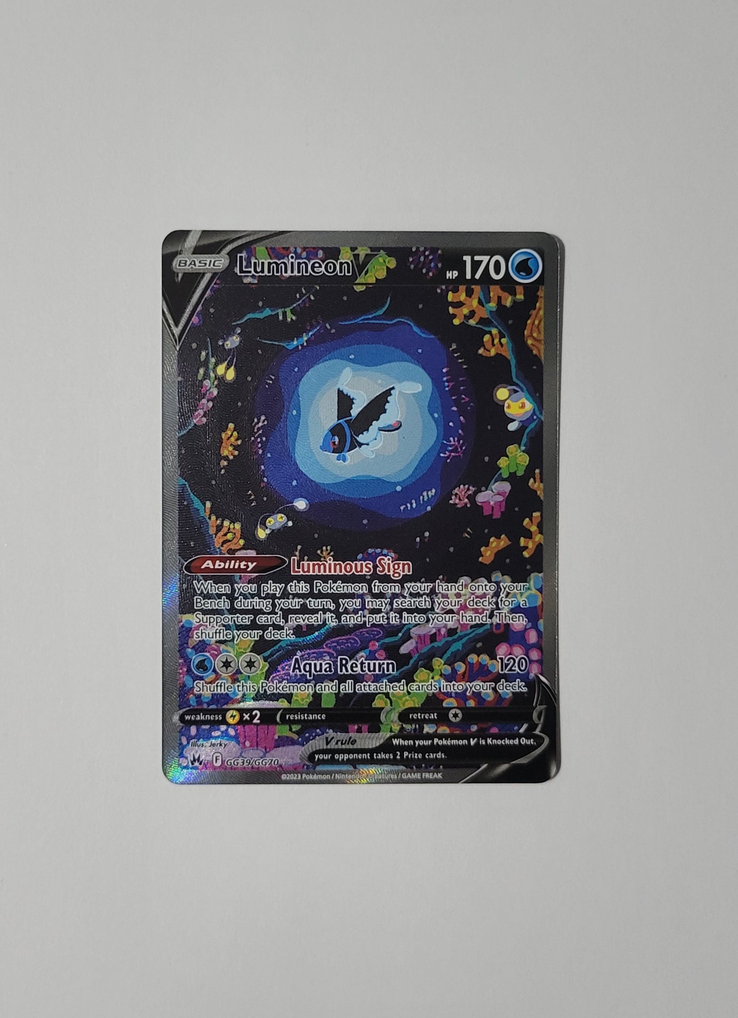 Lumineon V GG39/GG70 - Crown Zenith: Galarian Gallery