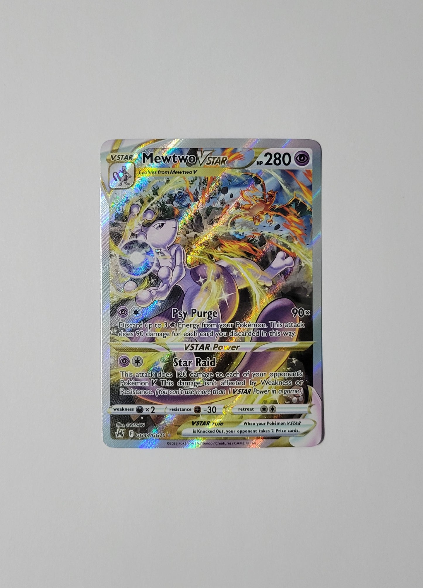 Mewtwo VSTAR GG44/GG70 - Crown Zenith: Galarian Gallery
