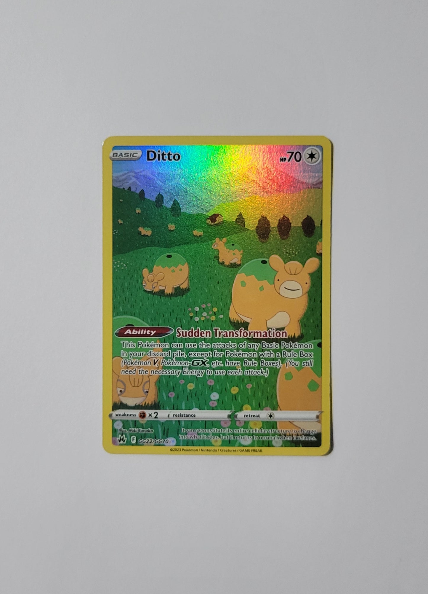 Ditto GG22/GG70 - Crown Zenith: Galarian Gallery