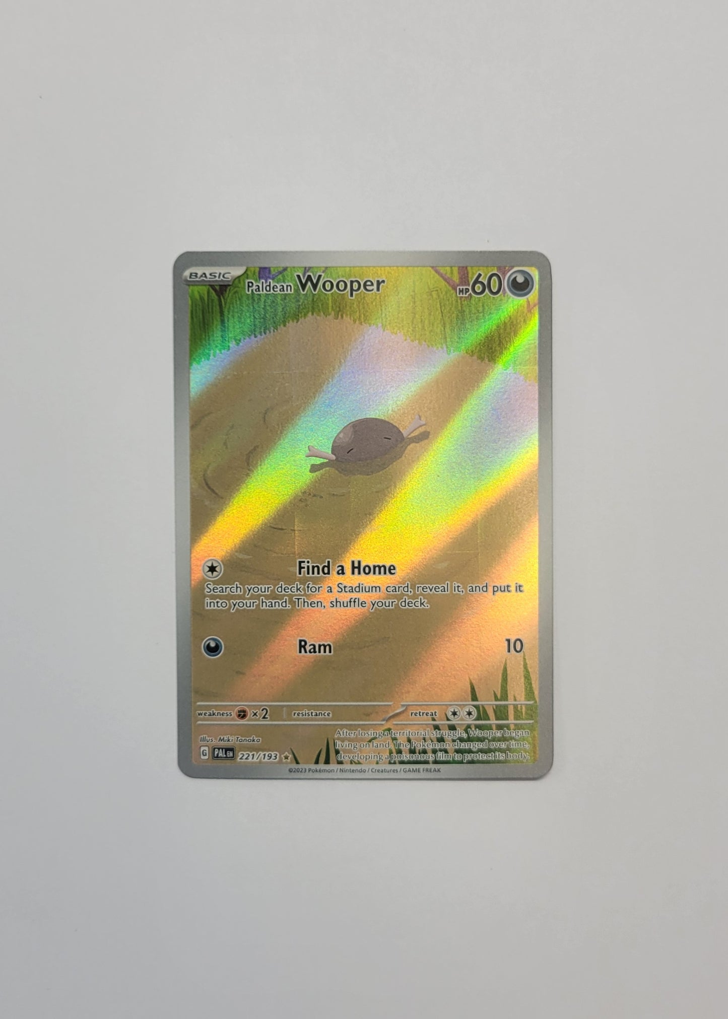 Paldean Wooper 221/193 - Paldea Evolved
