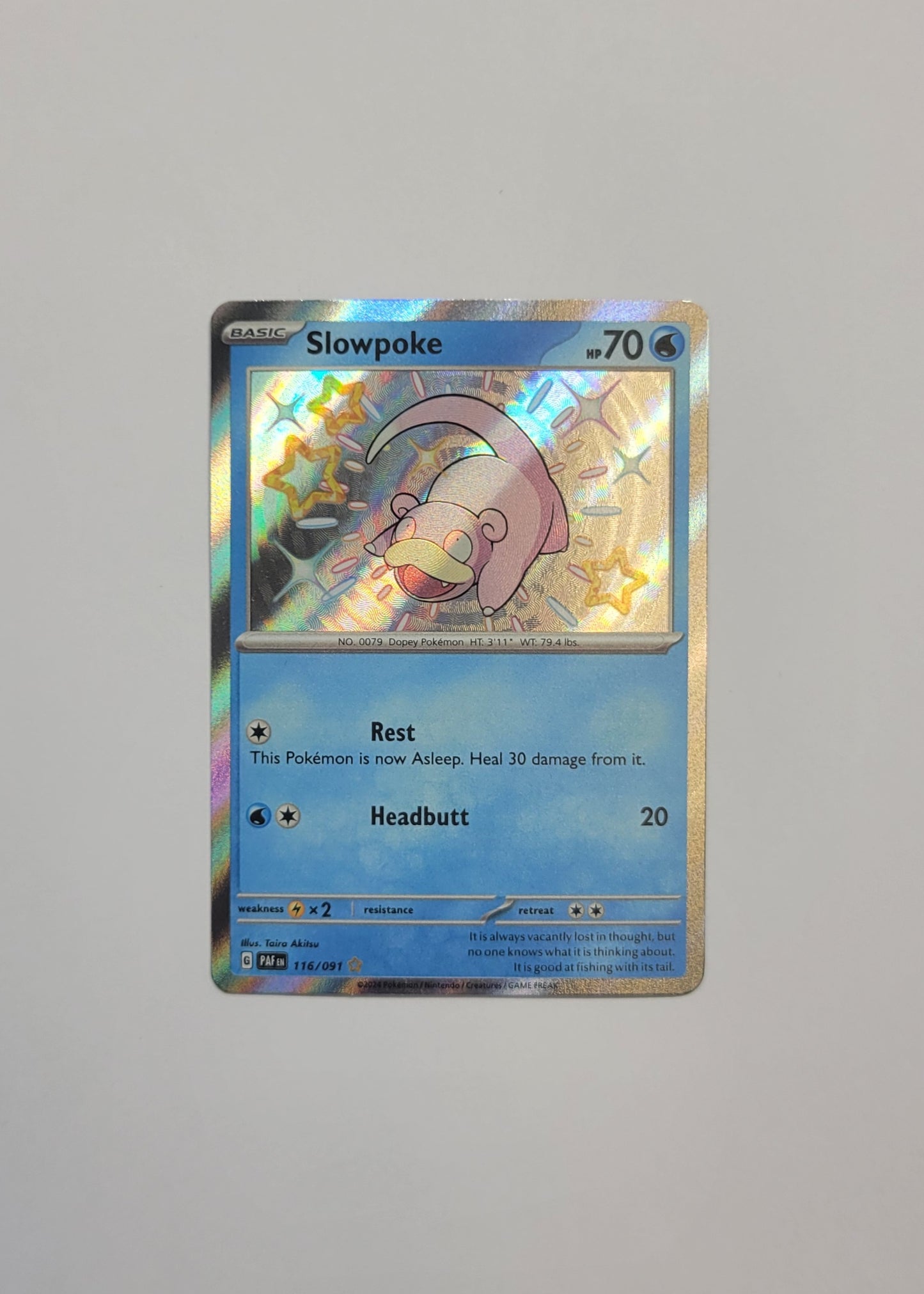 Slowpoke 116/091 - Paldean Fates